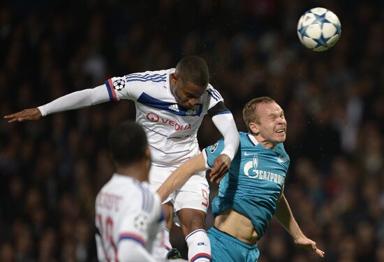 UEFA Champions League. Lyon vs. Zenit