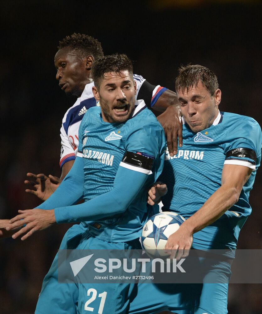 UEFA Champions League. Lyon vs. Zenit