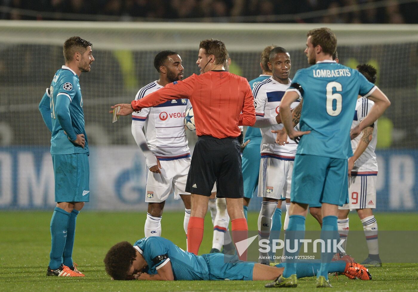 UEFA Champions League. Zenit vs. Lyon