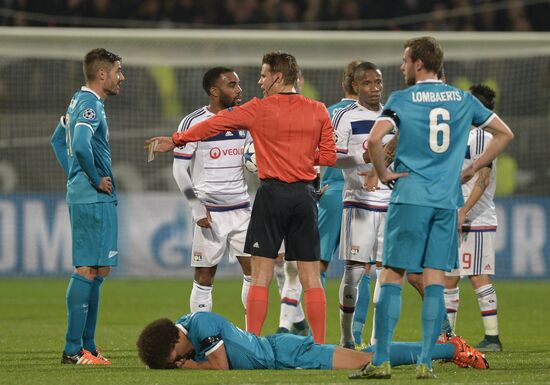 UEFA Champions League. Zenit vs. Lyon