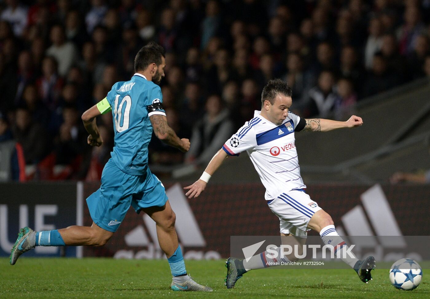 UEFA Champions League. Lyon vs. Zenit