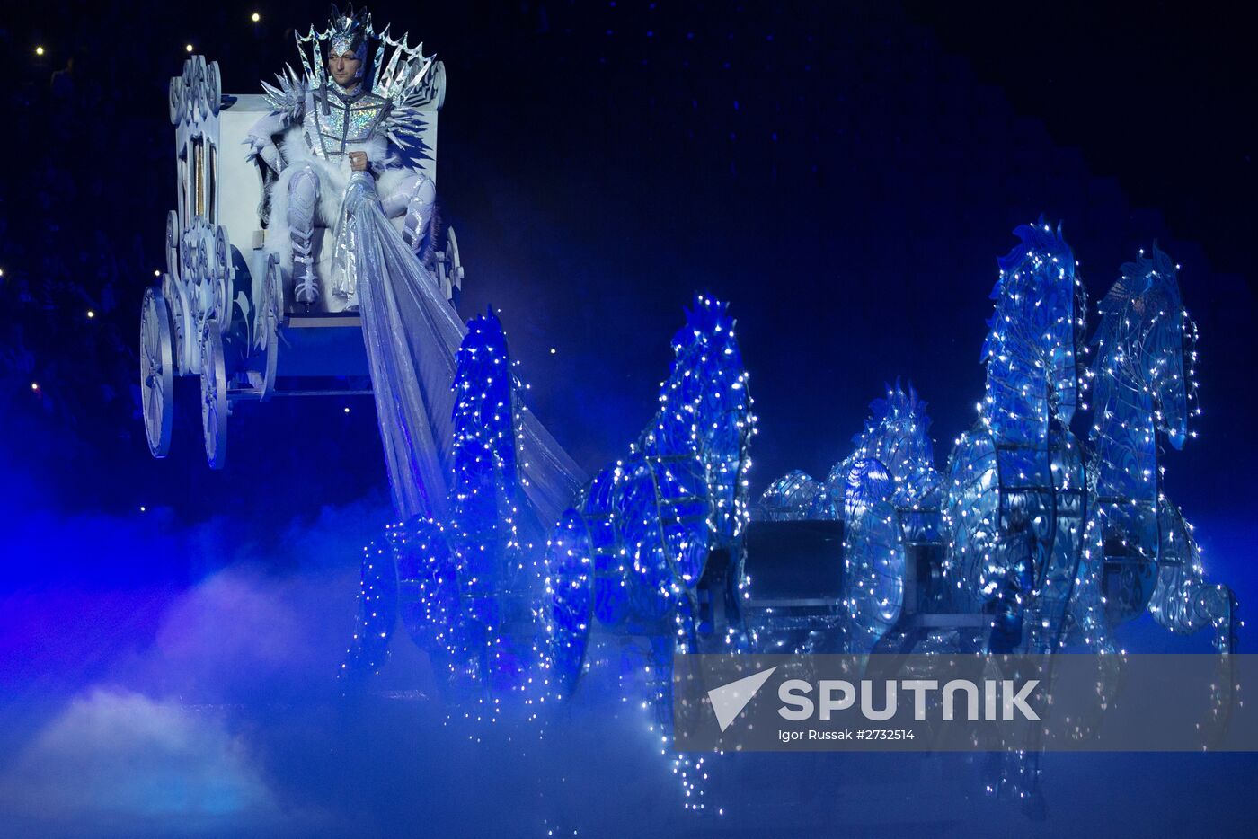 Premiere of show "Snow King-2. Return" in St Petersburg