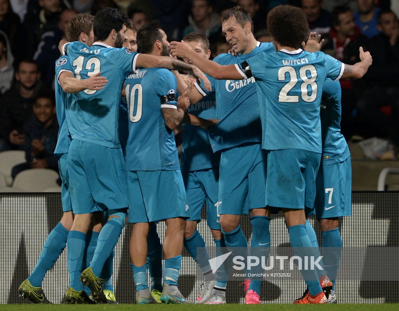 UEFA Champions League. Lyon vs. Zenit