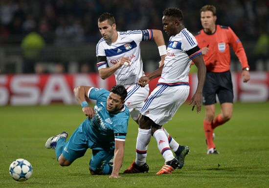 UEFA Champions League. Lyon vs. Zenit