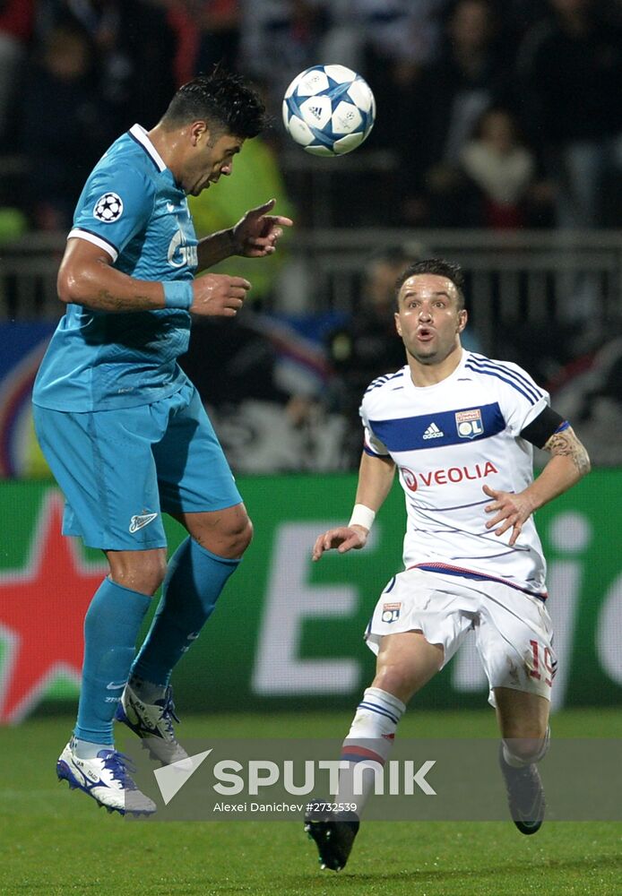 UEFA Champions League. Lyon vs. Zenit