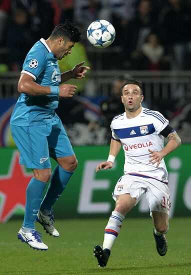 UEFA Champions League. Lyon vs. Zenit