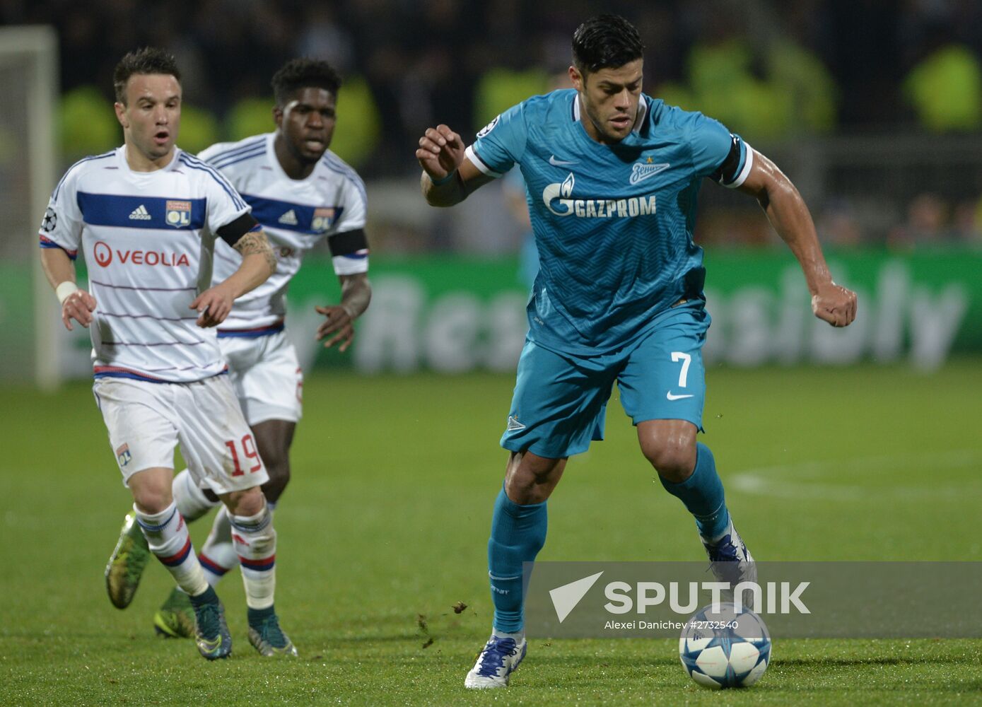 UEFA Champions League. Lyon vs. Zenit