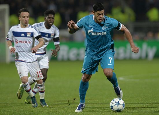 UEFA Champions League. Lyon vs. Zenit