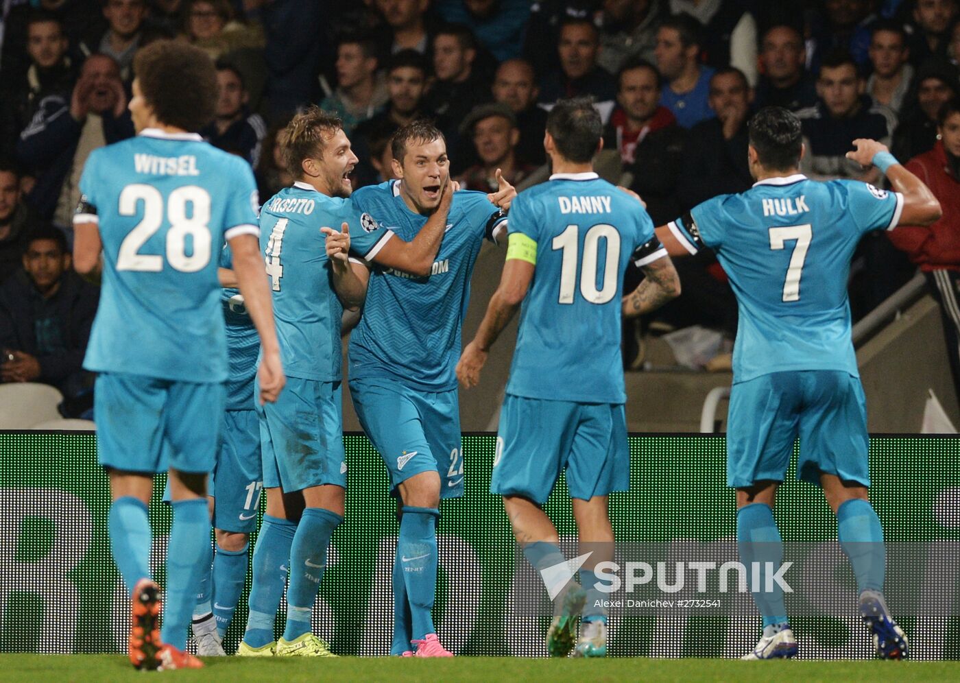 UEFA Champions League. Lyon vs. Zenit