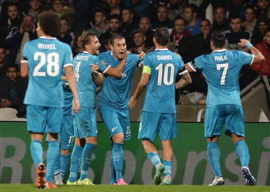UEFA Champions League. Lyon vs. Zenit
