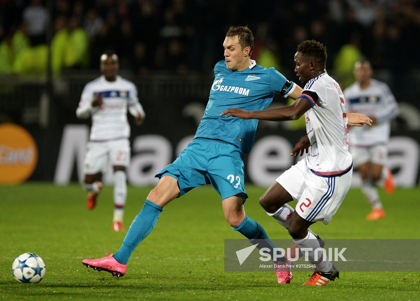 UEFA Champions League. Lyon vs. Zenit