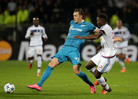 UEFA Champions League. Lyon vs. Zenit