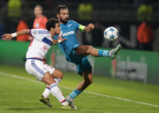 UEFA Champions League. Lyon vs. Zenit