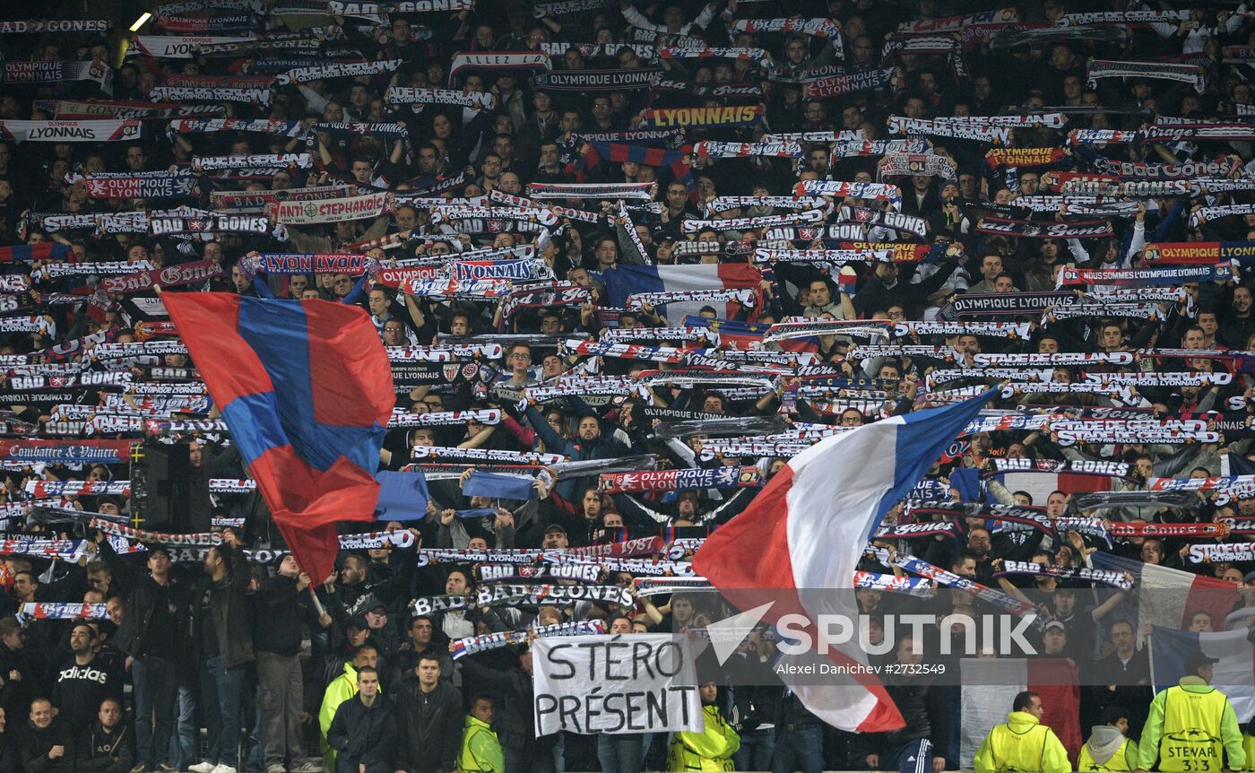 UEFA Champions League. Lyon vs. Zenit