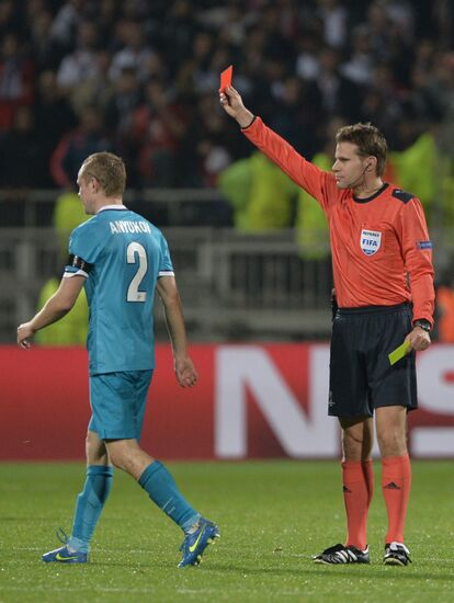 UEFA Champions League. Lyon vs. Zenit