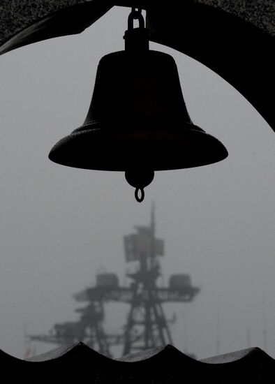 Morning fog in Vladivostok