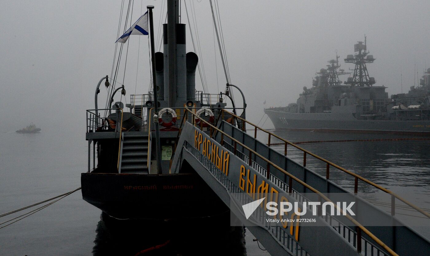 Morning fog in Vladivostok