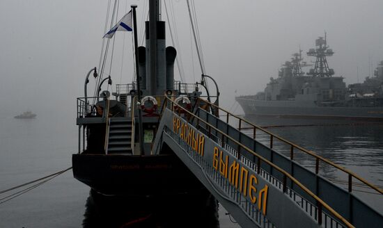 Morning fog in Vladivostok