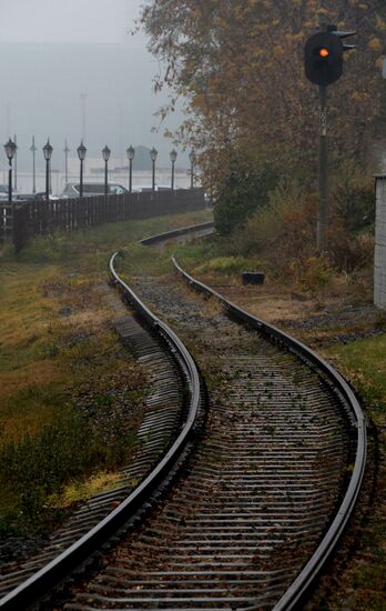Morning fog in Vladivostok