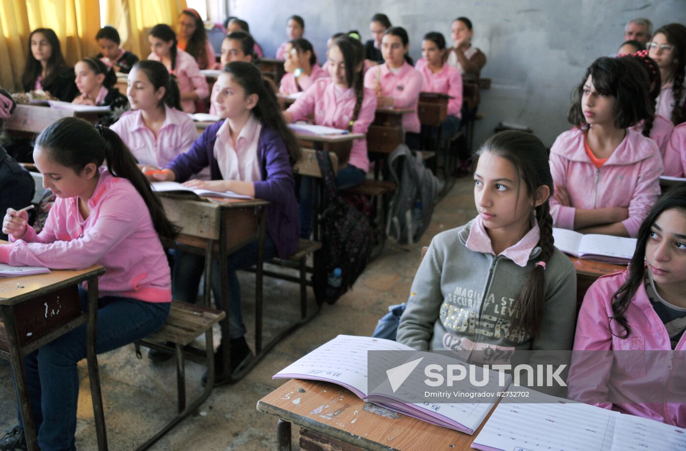 Russian classes in Syria