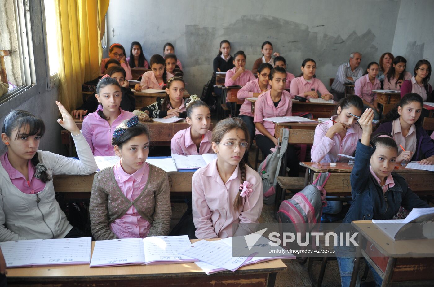 Russian classes in Syria