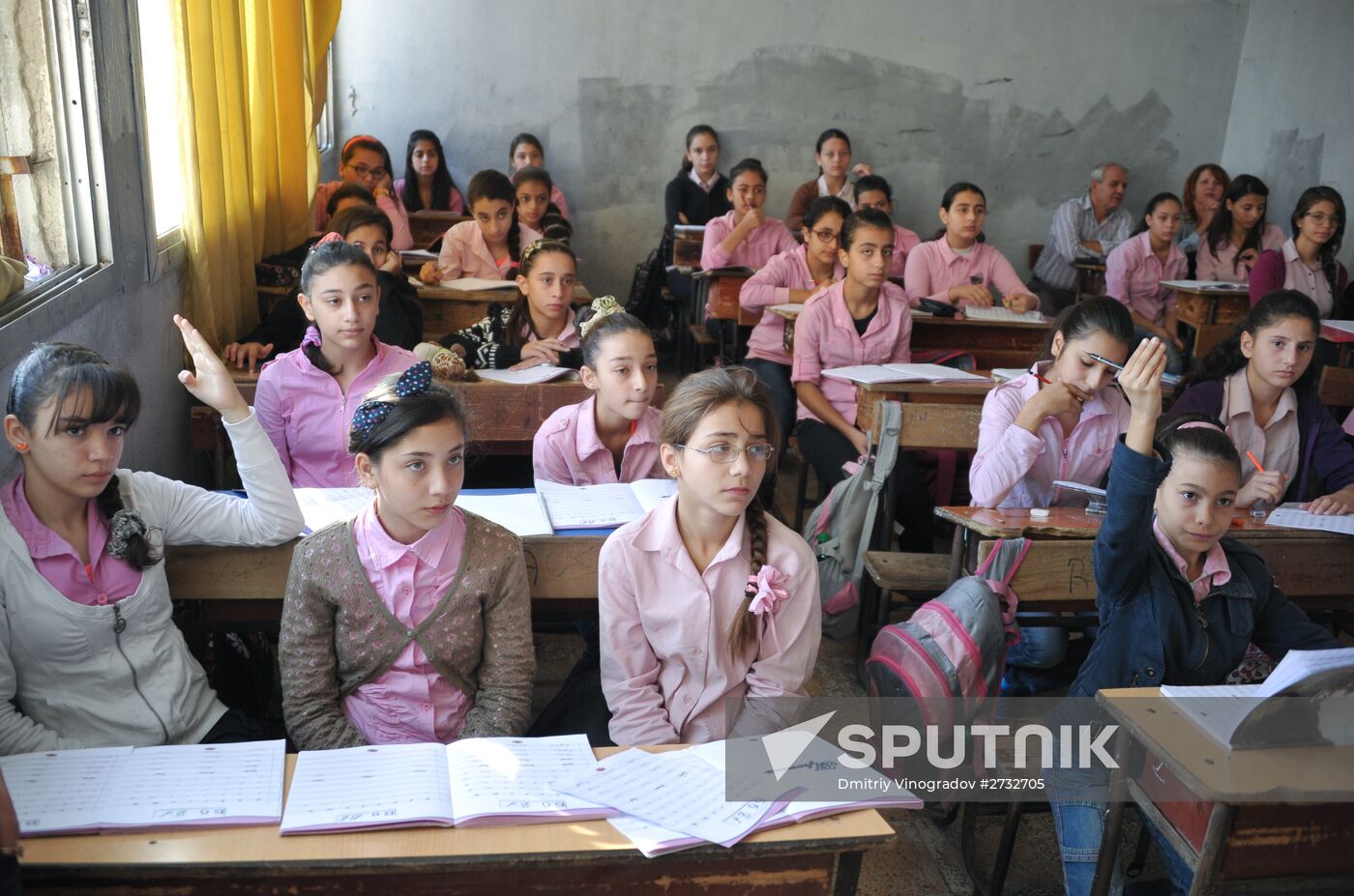 Russian classes in Syria