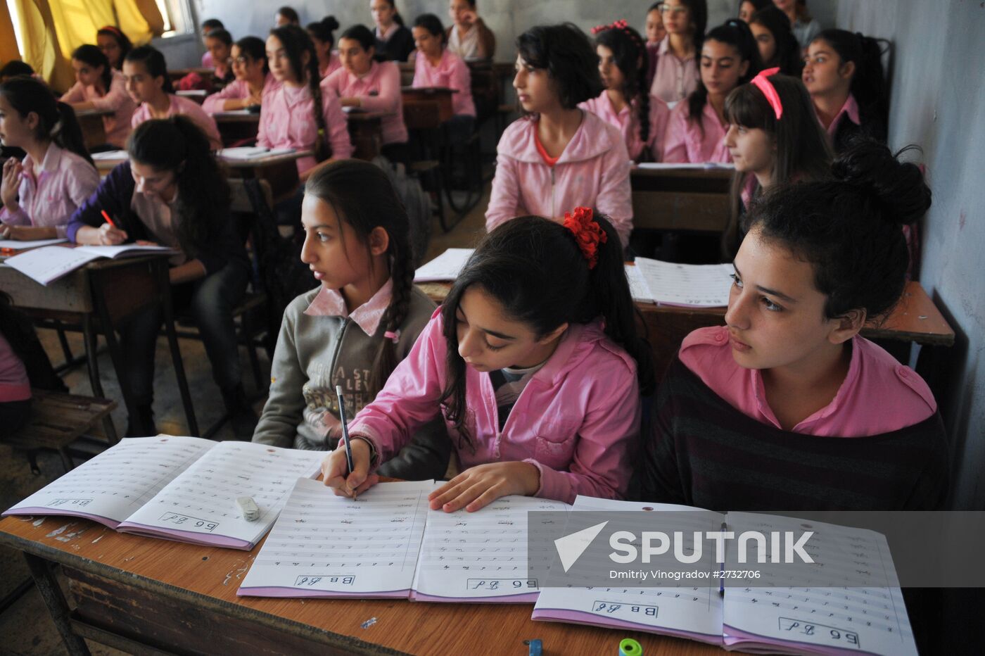 Russian classes in Syria