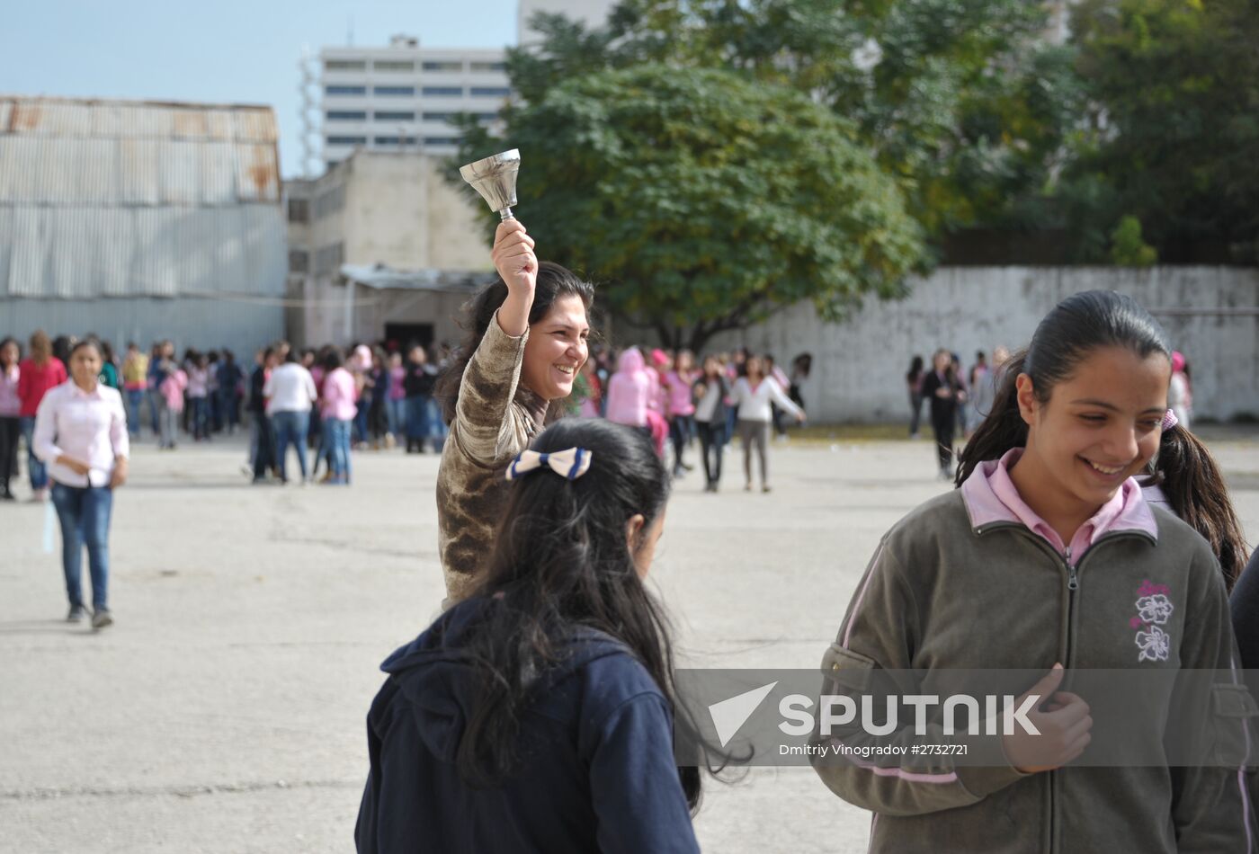 Syrian schoolyard