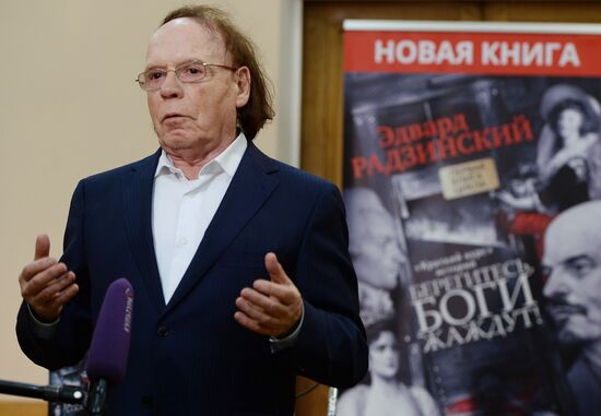 Presentation of Edward Radzinsky's book "Beware, the Gods are Athirst"