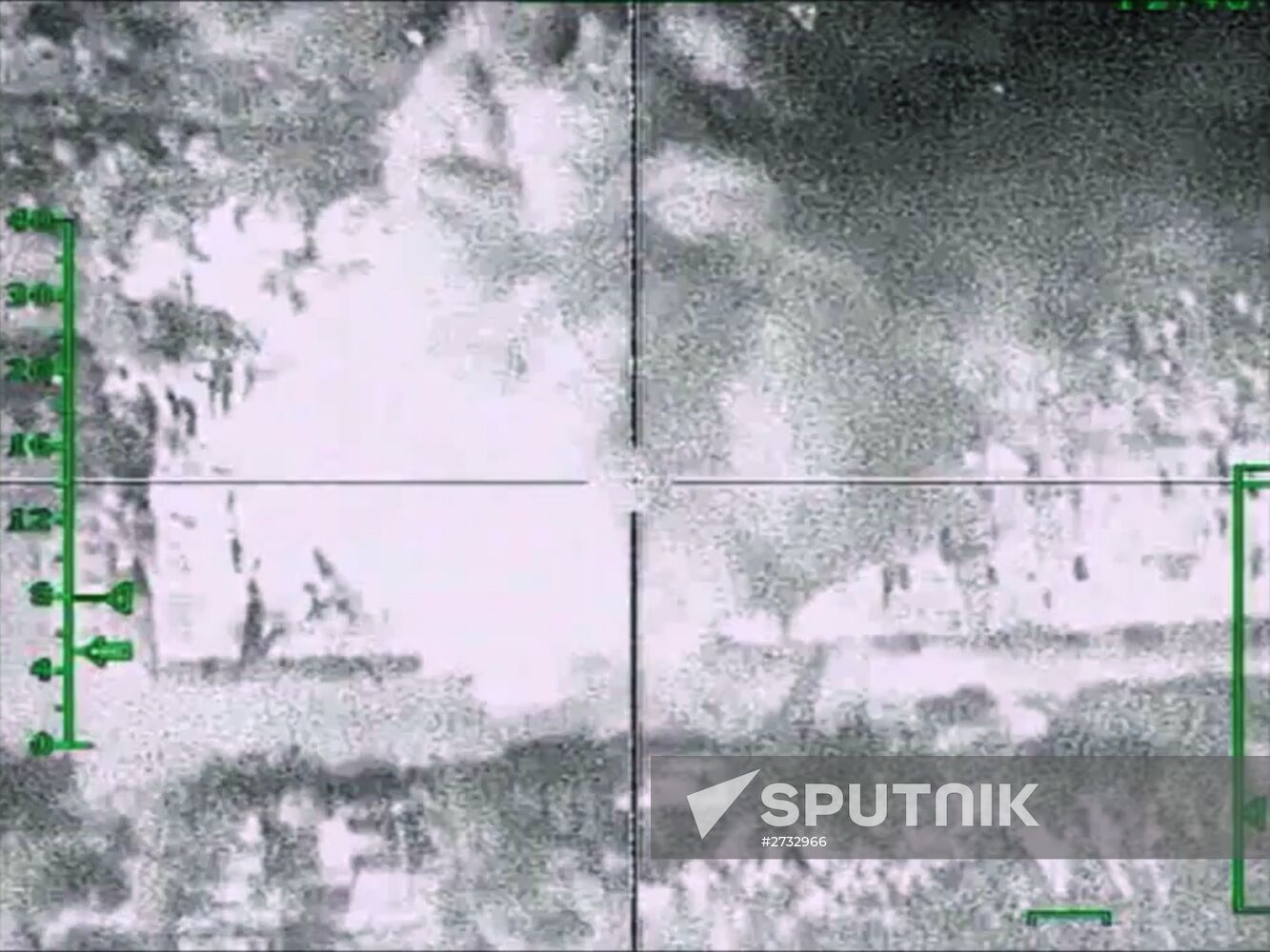 Russian airstikes hit Islamic State positions in Syria