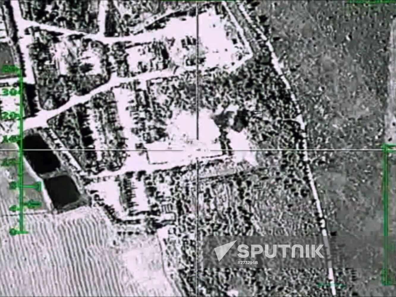 Russian airstikes hit Islamic State positions in Syria
