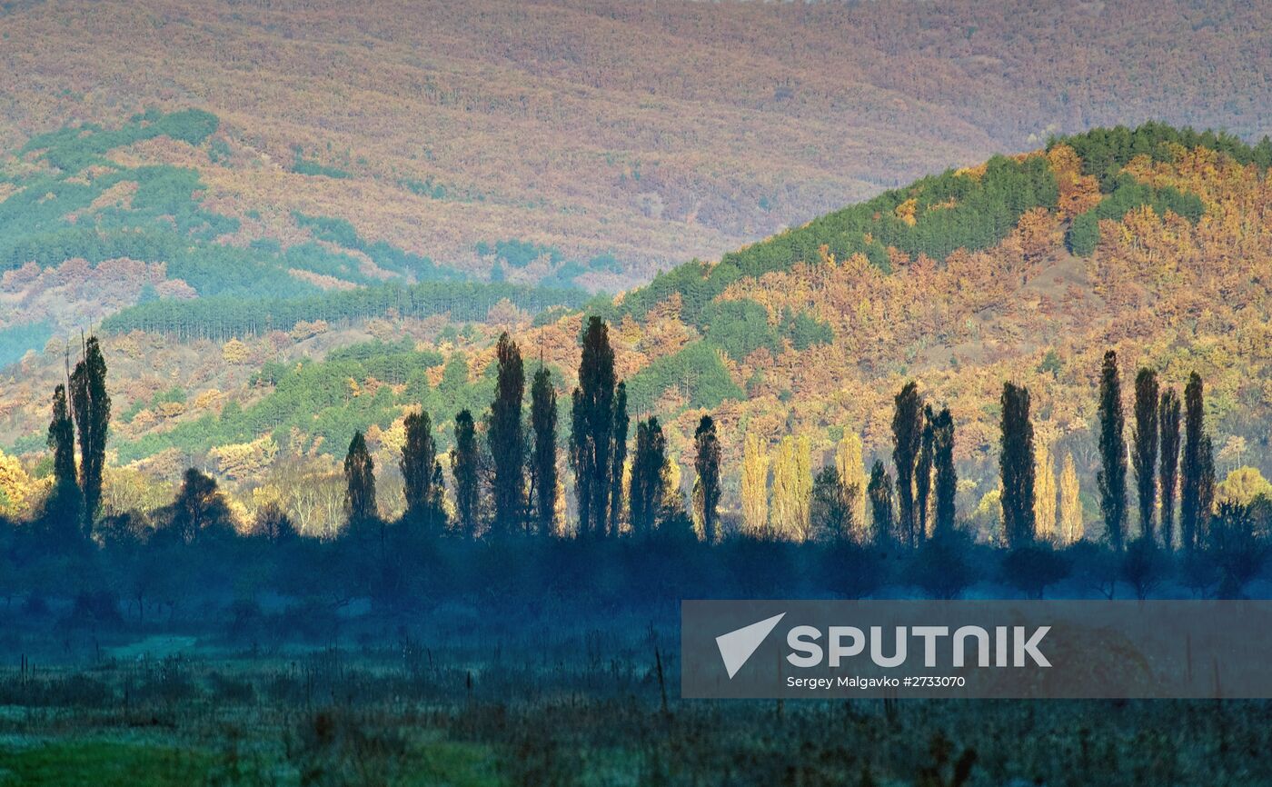 Village of Schastlivoye, Crimea