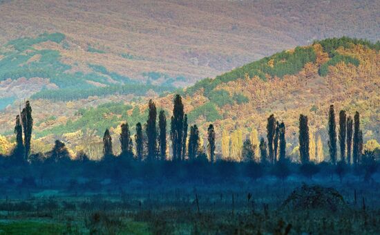 Village of Schastlivoye, Crimea