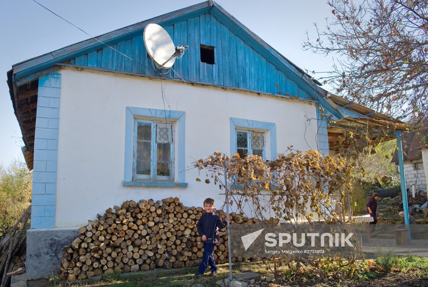 Village of Schastlivoye, Crimea