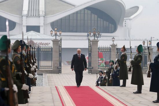 Inauguration of Belarusian President Alexander Lukashenko