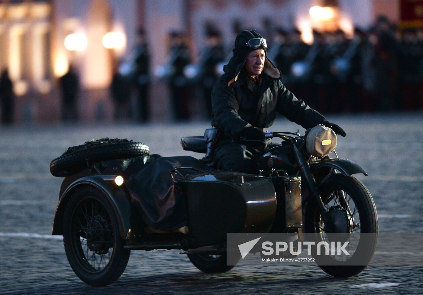Rehearsal of march to mark legendary 1941 military parade