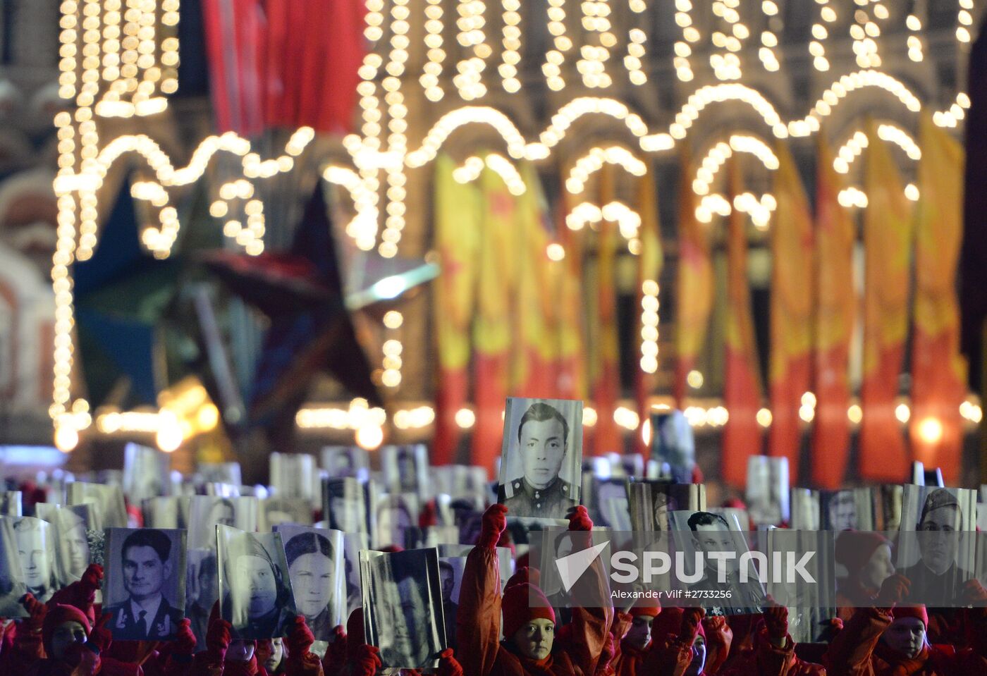 Rehearsal of march to mark legendary 1941 military parade