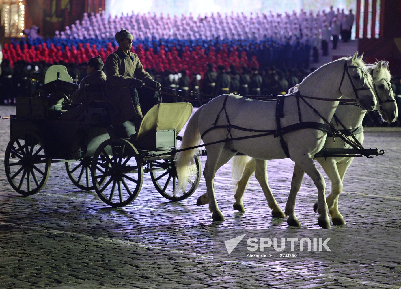 Rehearsal of march to mark legendary 1941 military parade