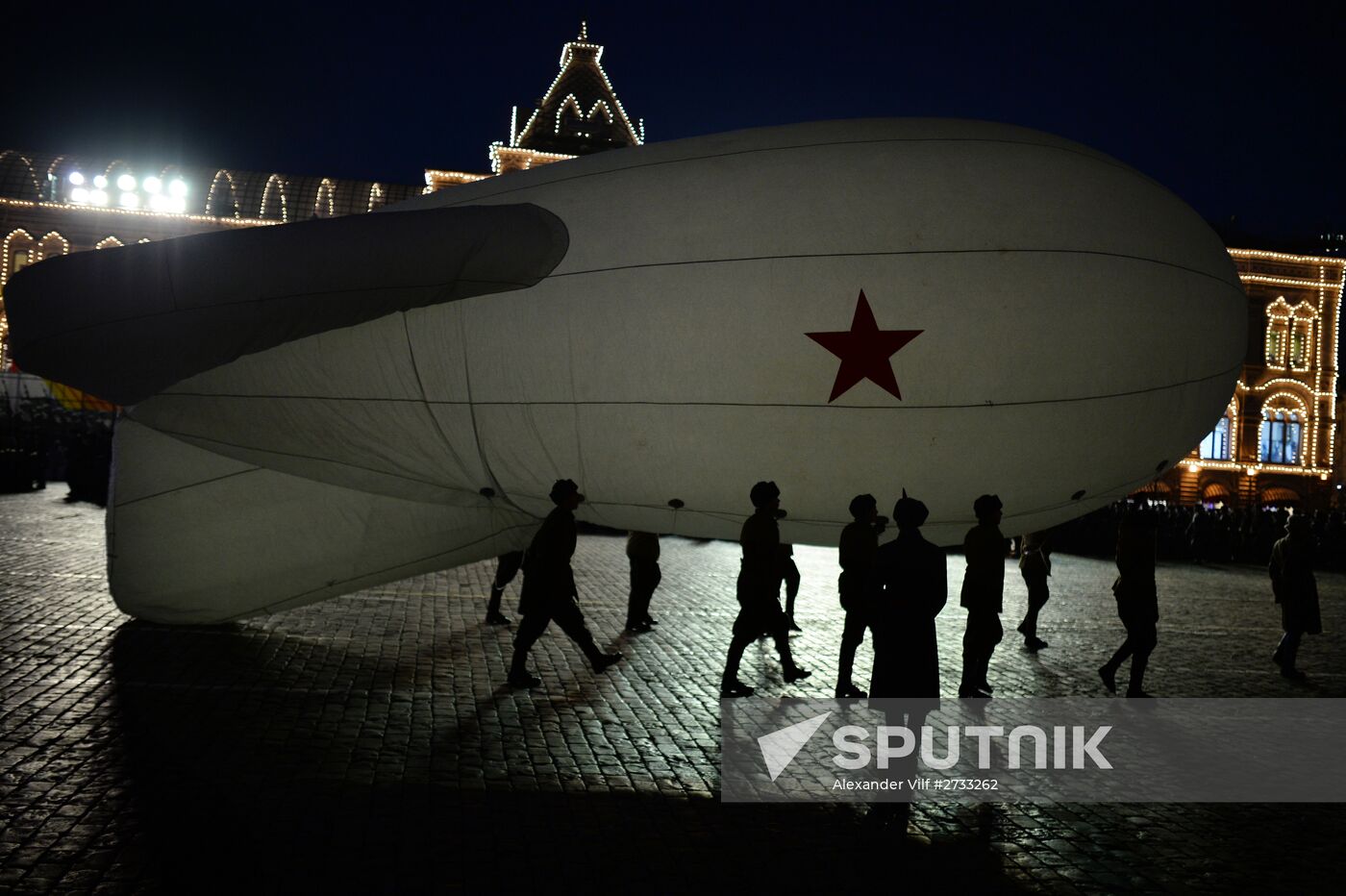 Rehearsal of march to mark legendary 1941 military parade