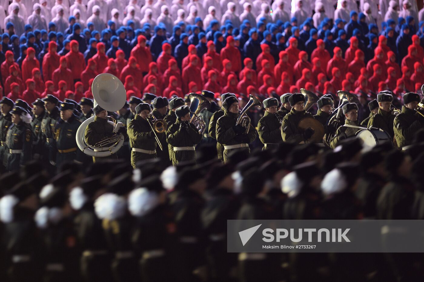 Rehearsal of march to mark legendary 1941 military parade