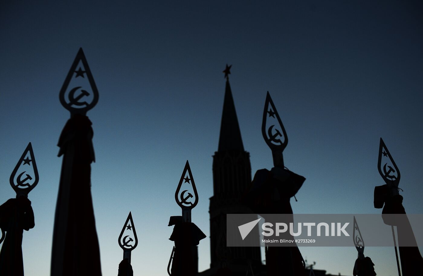 Rehearsal of march to mark legendary 1941 military parade