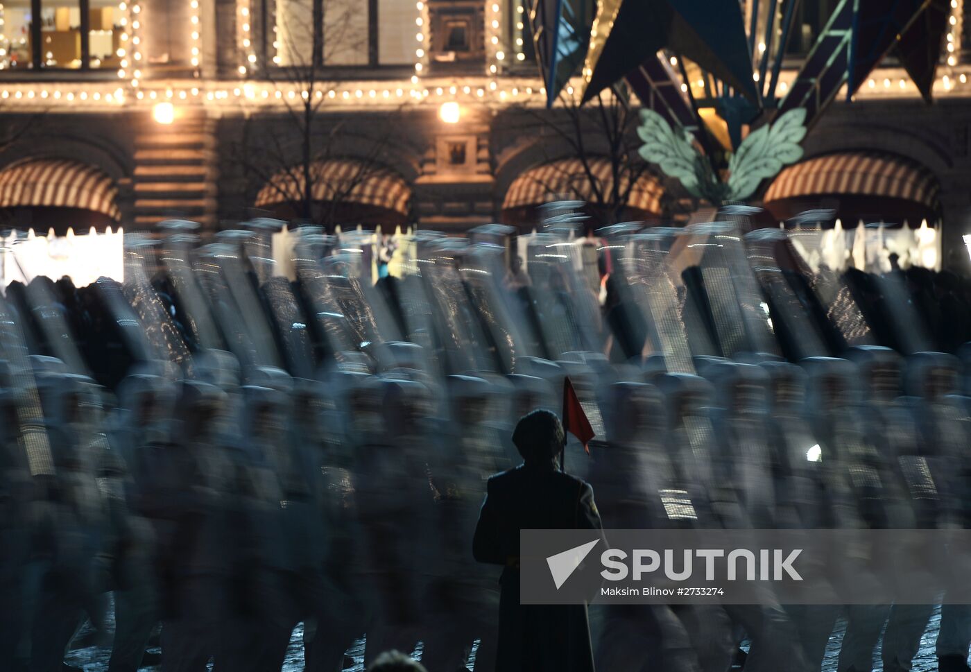 Rehearsal of march to mark legendary 1941 military parade