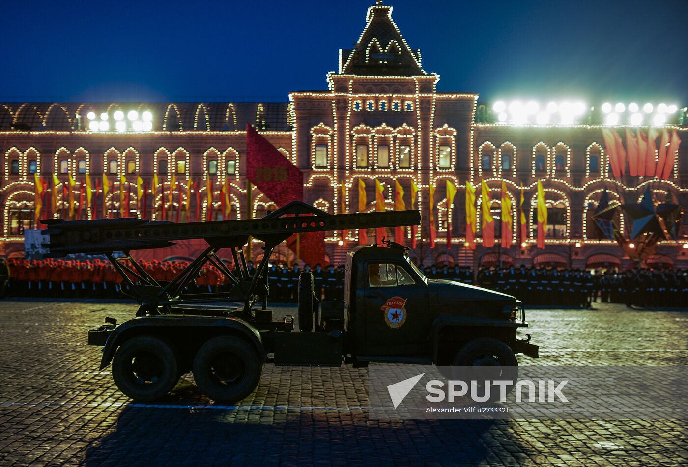 Rehearsal of march to mark legendary 1941 military parade