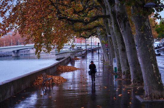 World cities. Lyon