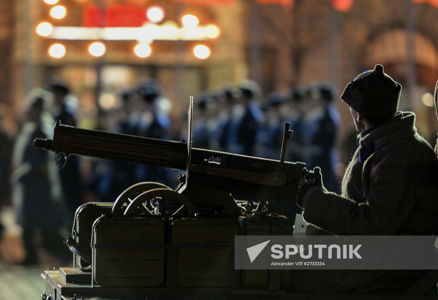 Rehearsal of march to mark legendary 1941 military parade