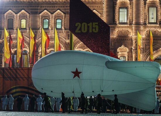 Rehearsal of march to mark legendary 1941 military parade