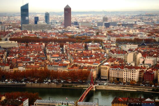World cities. Lyon