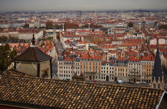 World cities. Lyon