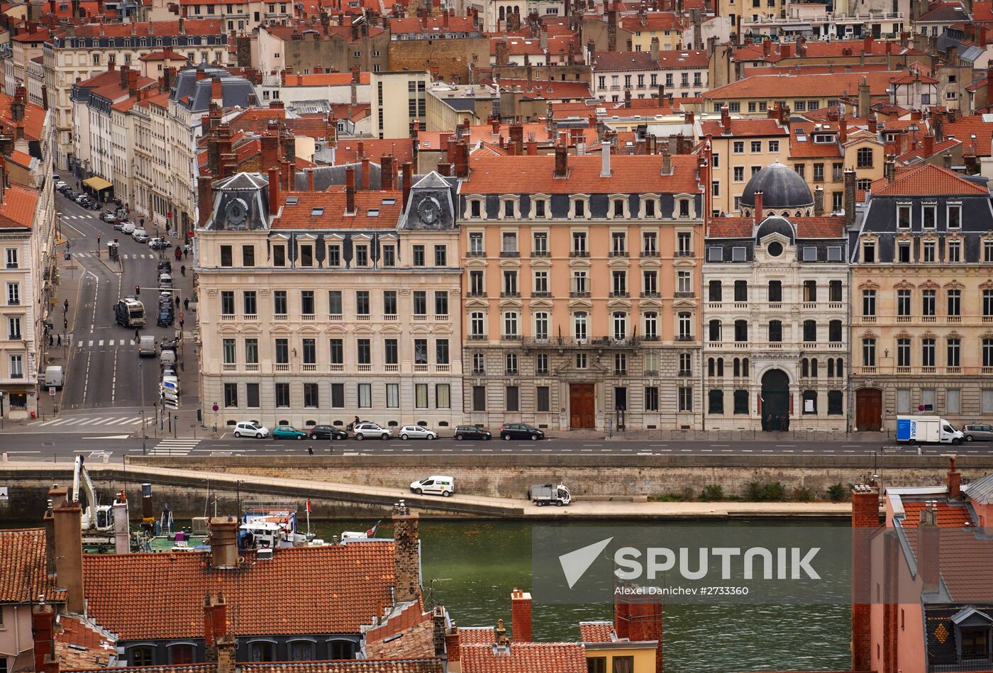 World cities. Lyon