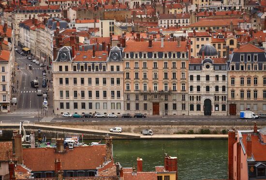 World cities. Lyon